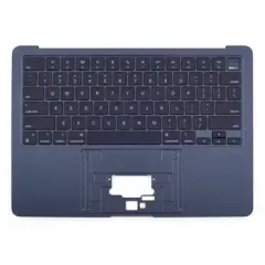 Top Case with Keyboard For MacBook Air 13" A2681 (2022)  (ISO Turkish-F) (Genuine OEM) (Midnight)