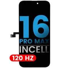 LCD Assembly For iPhone 16 Pro Max (Aftermarket: AQ7 / Incell) (120HZ)