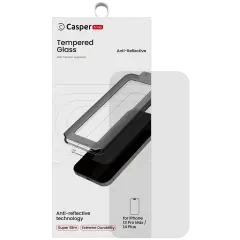 Casper Snap Tempered Glass Compatible For iPhone 13 Pro Max / 14 Plus (Retail Pack) (AR Clear)
