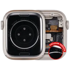 Housing Assembly Compatible For Watch Series 9 (41MM) (Aluminum/Starlight) (Cellular Version)