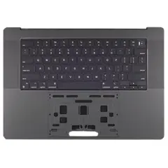 Top Case with Battery and Keyboard For MacBook Pro 16" A2991 (2023)  (ISO Arabic) (Genuine OEM) (Space Black)