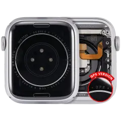 Housing Assembly Compatible For Watch Series 6 (44MM) (Used OEM Pull: Grade A) (Aluminum/Silver) (GPS Version)