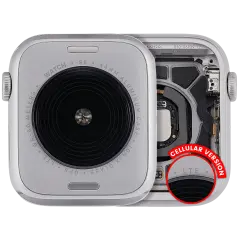 Housing Assembly Compatible For Watch Series SE 2nd (44MM) (Aluminum/Silver) (Cellular Version)