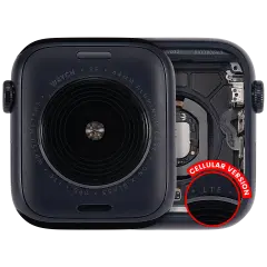 Housing Assembly Compatible For Watch Series SE 2nd (44MM) (Used OEM Pull: Grade A) (Cellular Version) (Aluminum / Midnight)