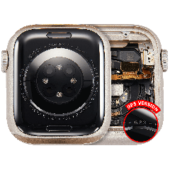 Housing Assembly Compatible For Watch Series 7 (41MM) (Used OEM Pull: Grade A) (GPS Version) (Aluminum / Starlight)
