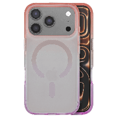 Case Slim Mattur Nebula iphone 17 pro magsafe pink and purple 01