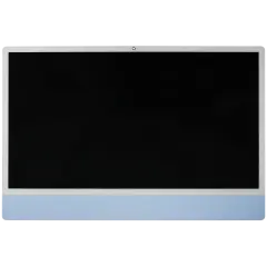 Complete LCD Display Assembly For iMac 24" M3 A2873 (2023) /M4 A3137 / A3247 (2024) (LG204A-215 LM235UH1 SDD2) (Used OEM Pull: Grade A) (Big Camera Hole) (Blue)