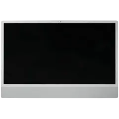 Complete LCD Display Assembly For iMac 24" A2873 (2023) A3137 / A3247 (2024) (LG204A-215 LM235UH1 SDD3) (Used OEM Pull: Grade A) (Big Camera Hole) (Silver)