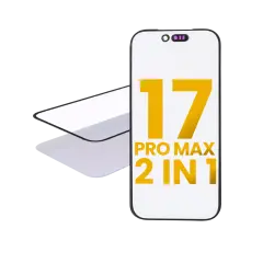 2 in 1 (Front Glass + OCA Pre-Installed) For iPhone 17 Pro Max (2 Pack) (OCA Master)
