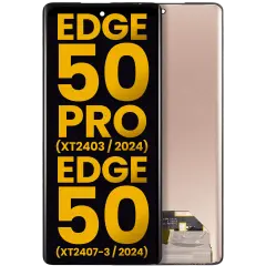 OLED Assembly Without Frame For Motorola Moto Edge 50 Pro (XT2403 / 2024) / Moto Edge 50 (XT2407-3 / 2024) (Refurbished) (All Colors)
