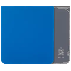 Bottom Back Cover Glass For Samsung Galaxy Z Flip 7 5G (F766) (No Logo) (Aftermarket Plus) (Blue Shadow)
