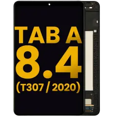 LCD Assembly With Frame For Samsung Galaxy Tab A 8.4" (T307 / 2020) (Refurbished)