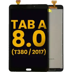 LCD Assembly Without Frame For Samsung Galaxy Tab A 8.0" (2017) (T380) (WiFi Version) (Refurbished) (Black)