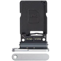 Single Sim Card Tray For Samsung Galaxy S25 FE 5G (White) (Premium)