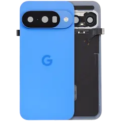 Back Cover Glass With Camera Lens For Google Pixel 10 (Used OEM Pull: Grade A) (Indigo)
