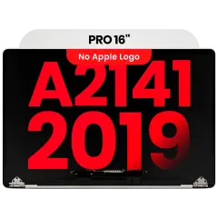 Complete LCD Display Assembly For MacBook Pro 16" (A2141 / Mid 2019) (Aftermarket Plus) (Silver)