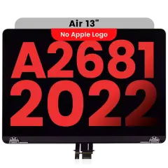 Complete LCD Display Assembly For MacBook Air 13" (A2681 / Mid 2022) (Aftermarket Plus) (Space Gray)