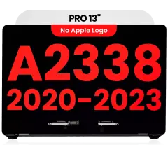 Complete LCD Display Assembly For MacBook Pro 13" A2338 (2020)  / (Aftermarket Plus) (Space Gray)