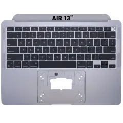 Top Case Assembly With Battery And Keyboard For MacBook Air 13" Retina (A2337 / Late 2020)  (Genuine OEM) (Space Gray) (US Keyboard)
