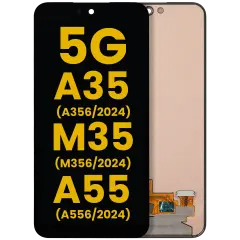 OLED Assembly Without Frame For Samsung Galaxy A35 5G (A356 / 2024) / M35 (M356 / 2024) / A55 (A556 / 2024) (Refurbished) (All Colors)
