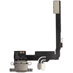 Charging Port Flex Cable For iPhone 16 Pro (Aftermarket Plus) (Natural Titanium)