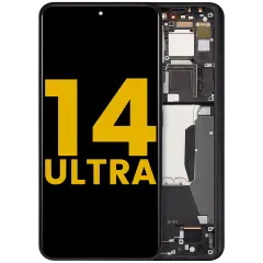 OLED Assembly With Frame For Xiaomi 14 Ultra (Refurbished) (Black)