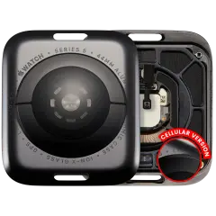 Back Cover Assembly For Watch Series 5 (44mm) (LET Version) (Aluminum / Space Black)