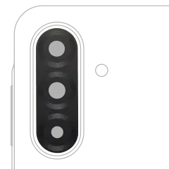 Back Camera Lens (Glass Only) With Adhesive For Samsung Galaxy A17 4G (A175 / 2025) / A17 5G (A176 / 2025) (2 Piece Set) (Premium)
