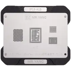 M.Y Board Transfer Reballing Stencil (A15) & Middle Layer Frame Reballing Platform For iPhone 13 Series (YCS)