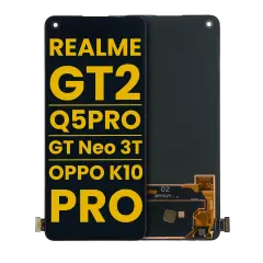OLED Assembly Without Frame For Realme GT2 / Q5 Pro / GT Neo 3T / OPPO K10 Pro (Refurbished) (All Colors)