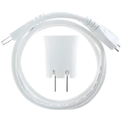 Micro-B USB to Type-A Cable (Generic) (White)