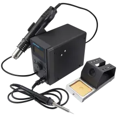 8586D 800W Solder Station 2 in 1 Hot Air Gun Lead-Free Rework Station and Soldering Iron (Quick)