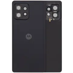 Back Cover Glass For Motorola Edge Plus / Edge 40 Pro (XT2301 / 2023)(Premium) (Interstellar Black)