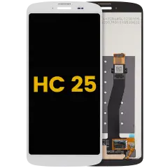 LCD Assembly Without Frame For Zebra HC-25 (Refurbished) (White)