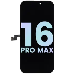 OLED Assembly With Proximity Sensor Flex Pre-Installed For iPhone 16 Pro Max (Service Pack)