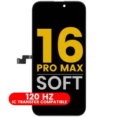 OLED Assembly For iPhone 16 Pro Max (Assembled: Soft) (120HZ)