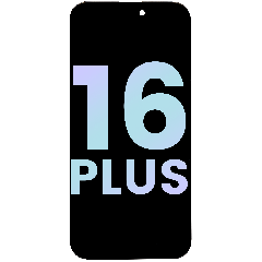 OLED Assembly With Proximity Sensor Flex Pre-Installed For iPhone 16 Plus (Service Pack)