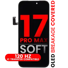 OLED Assembly For iPhone 17 Pro Max (Aftermarket Pro: XO7 Soft) (120HZ)