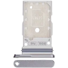 Dual Sim Card Tray For Samsung Galaxy S26 Plus (S947) (Silver Shadow)