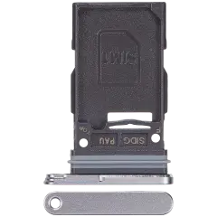 Single Sim Card Tray For Samsung Galaxy S26 Plus (S947) (Silver Shadow)