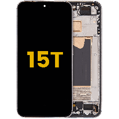 OLED Assembly With Frame For Xiaomi 15T (Refurbished) (Gray)