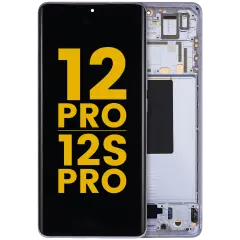 OLED Assembly With Frame For Xiaomi 12 Pro / 12S Pro (Refurbished) (Blue)