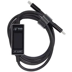 AV Line Pro Fast Power Amp Voltage Diagnostic Cable (Type-C To Type-C)