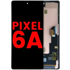 OLED Assembly With Frame (Without Fingerprint Sensor) For Google Pixel 6A (Aftermarket Plus) (All Colors)