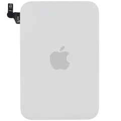 Back Glass w/ MagSafe Magnet & NFC For iPhone 17 Pro (Used OEM Pull: Grade A) (Silver)
