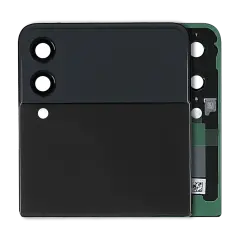 Outer OLED Assembly For Samsung Galaxy Z Flip 3 5G (Used OEM Pull: Grade B/C) (Phantom Black)