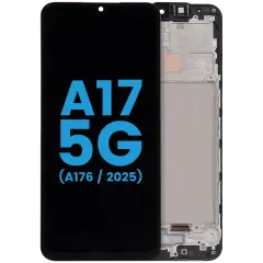 LCD Assembly With Frame For Samsung Galaxy A17 5G (A176/ 2025)(6.59" ) (US Version) (Aftermarket : incell ) (All Colors)