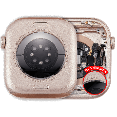 Housing Assembly For Watch Series 11 (46MM) (Used OEM Pull: Grade A) (GPS Version) (Aluminum / Rose Gold)