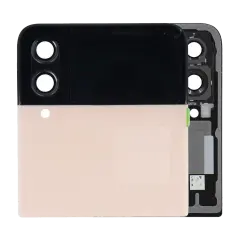 Outer OLED Assembly For Samsung Galaxy Z Flip 4 5G (Used OEM Pull: Grade B/C) (Pink Gold)