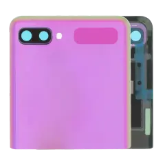 Outer OLED Assembly With Frame For Samsung Galaxy Z Flip 4G (F700) / Z Flip 5G (F707) (Service Pack) (Mirror Purple)